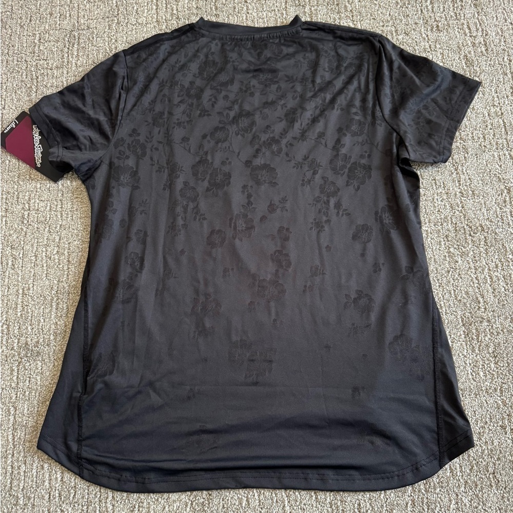 Troy Lee Designs Woman’s Black Floral Design Xl Shirt — image 4 of 8